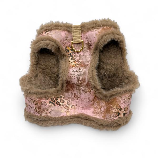 Soft Harness Abstract Leo Faux Fur