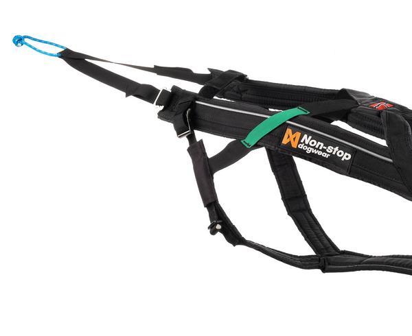 Freemotion pulling harness with ergonomic fit