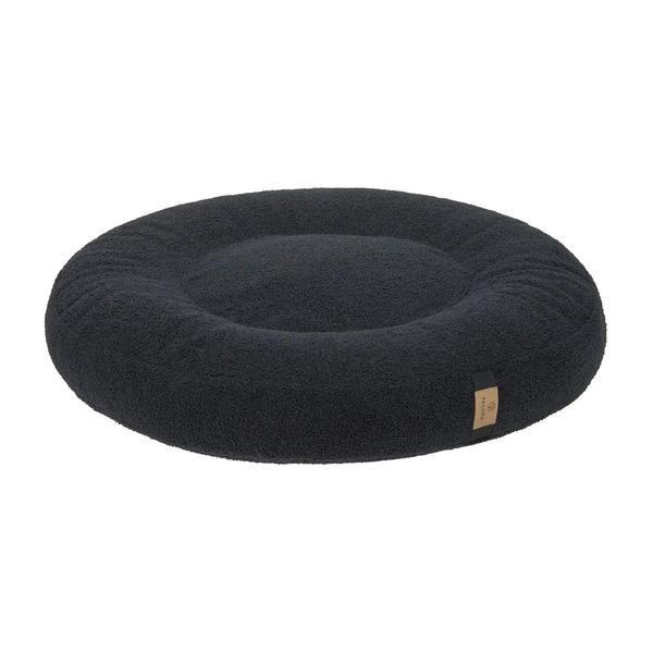 Round Donut Pet Bed Fippa Black