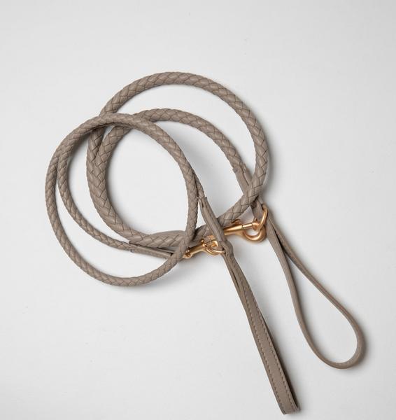 Braided Leather Leash
