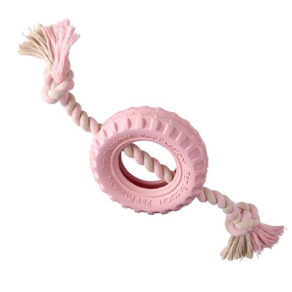 Natural Rubber Tire Tug Toy