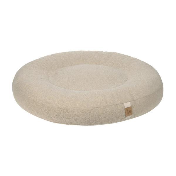 Round Donut Pet Bed Fippa Light Brown