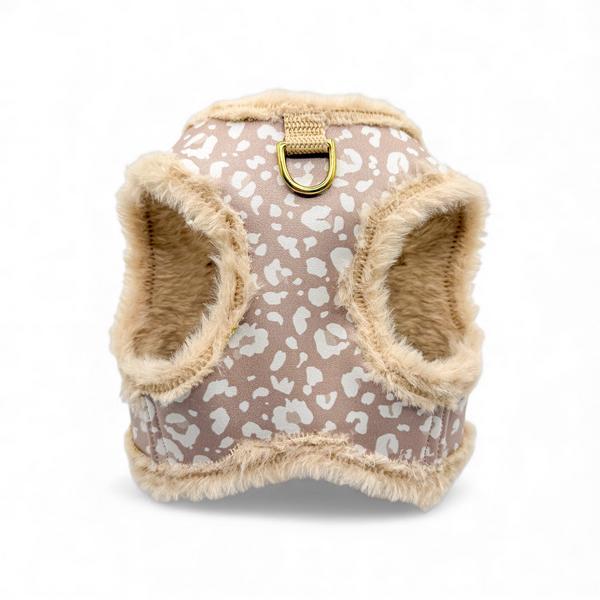Soft Harness Leo Beige Faux Fur