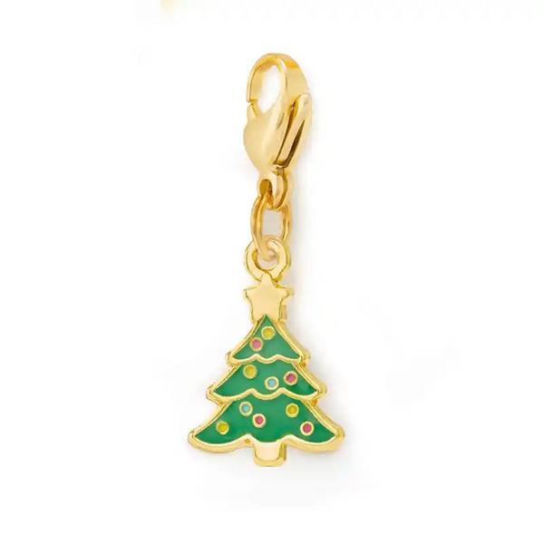 Christmas Tree Collar Charm