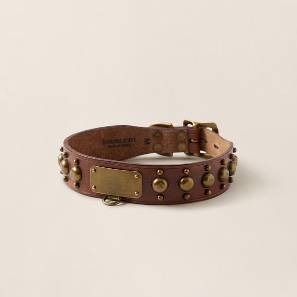 Studded Leather Collar