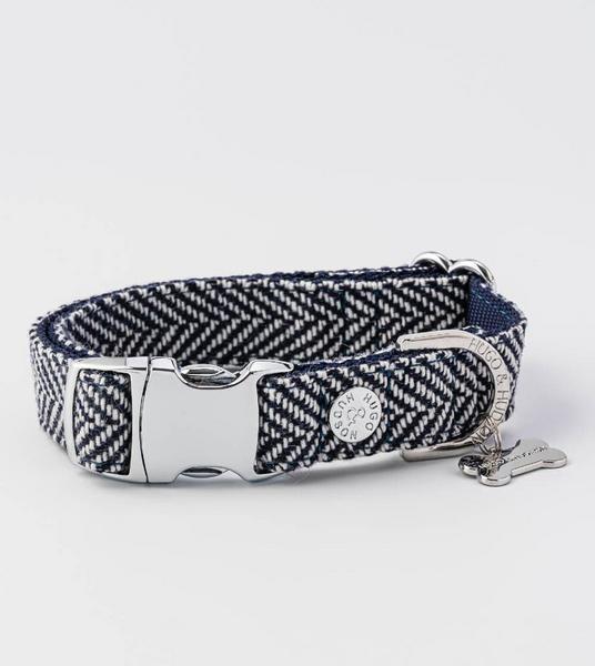 Tweed Metal Buckle Collar