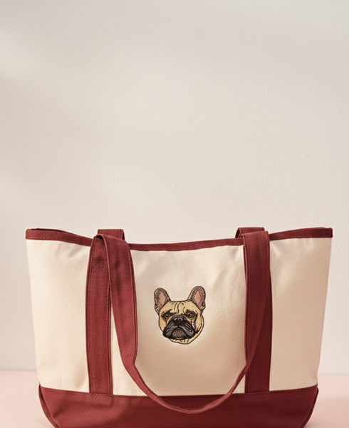 Portrait Canvas Tote