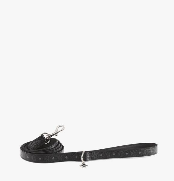 Monogram Print Leather Leash