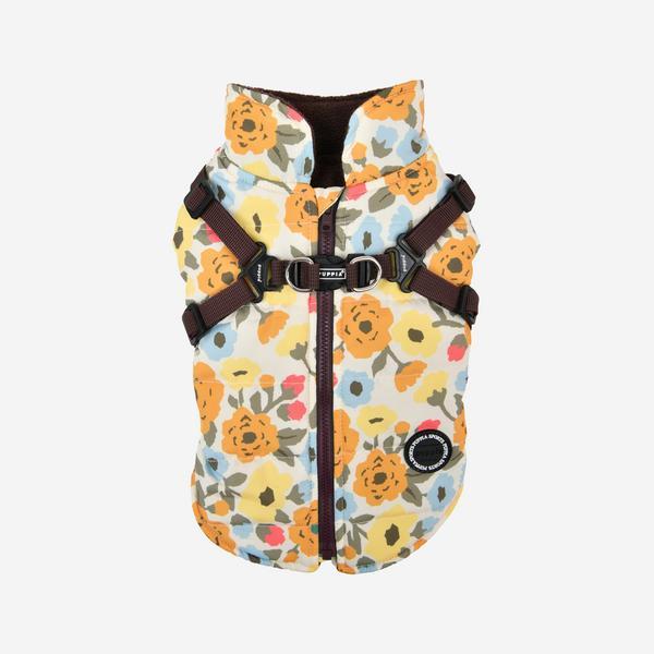 Floral Print Harness Jacket