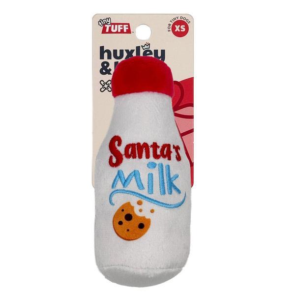 Santa's Milk Dog Toy