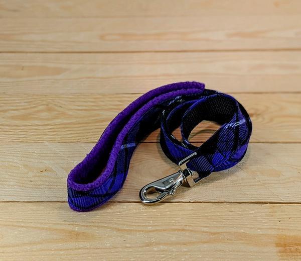 Purple Tartan Lead