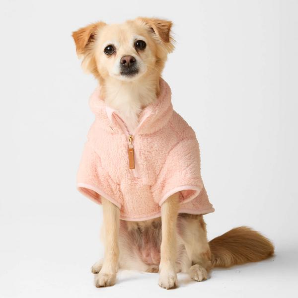 Quarter-Zip Sherpa Jacket