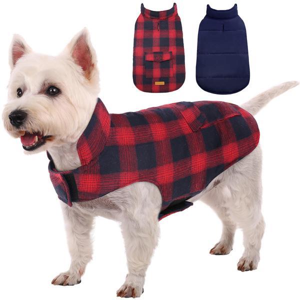 Winter Coat Reversible Jacket British Style