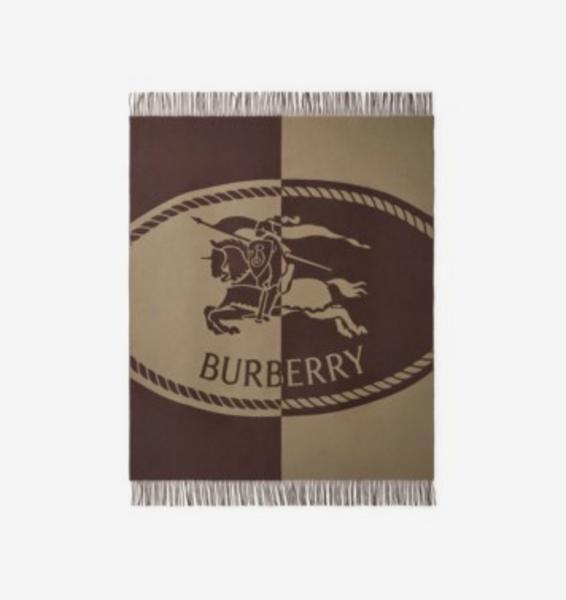 Knight Stamp Wool Blanket