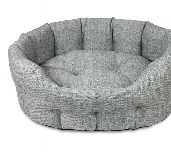 Round Banbury Bed Pave Gray