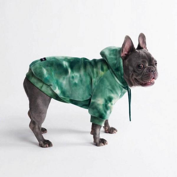 Velvet Hoodie Emerald Green