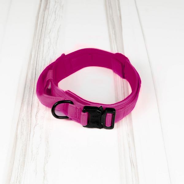 Tactical Nylon Collar Pink Goddess