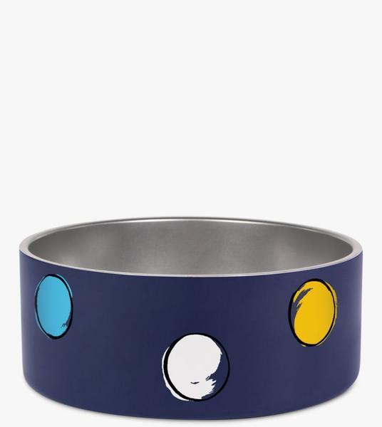Watercolor Dot Pet Bowl Small Medium