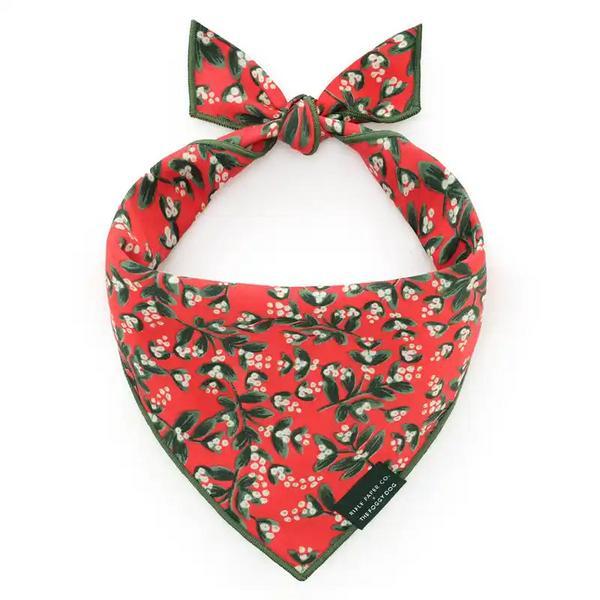 Festive Mistletoe Bandana