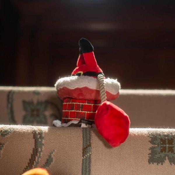 Merry Woofmas Clumsy Santa Toy