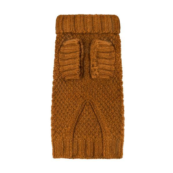 Bobble Camel Hand Knitted Wool Jumper