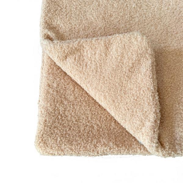 Teddy Blanket Champagne 70x100 cm