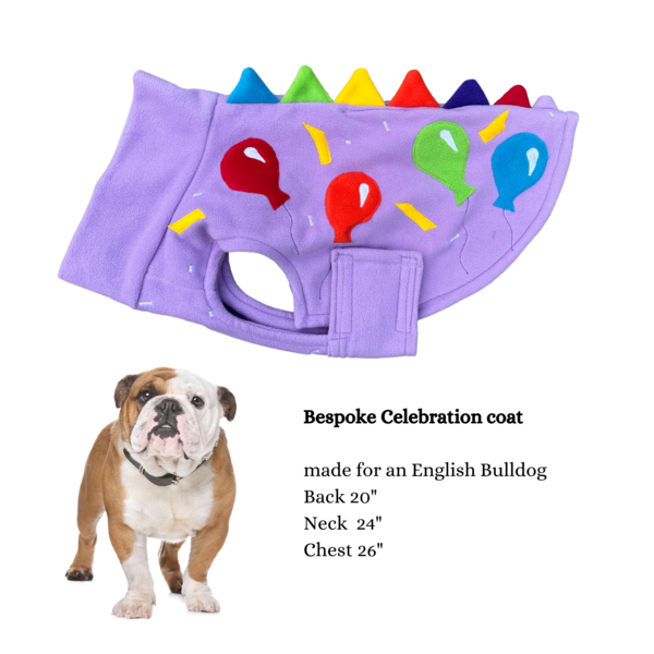 Celebration Coat With Multi Coloured Balloons