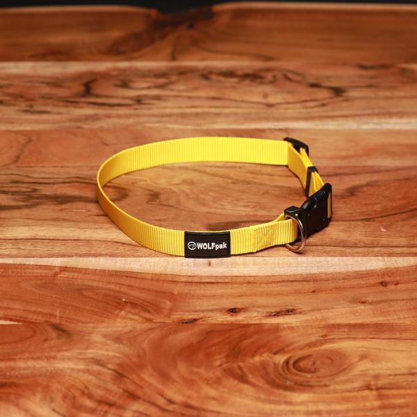 Adjustable Nylon Collar Sunkiss Yellow