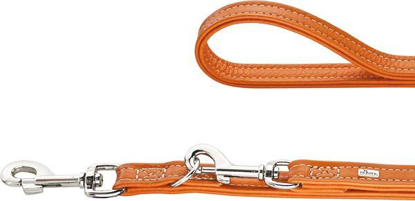 Adjustable leather leash