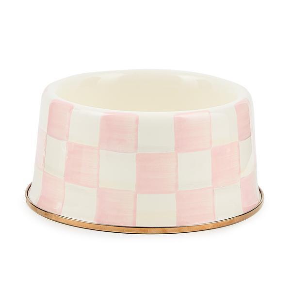 Rosy Check Medium Pet Dish