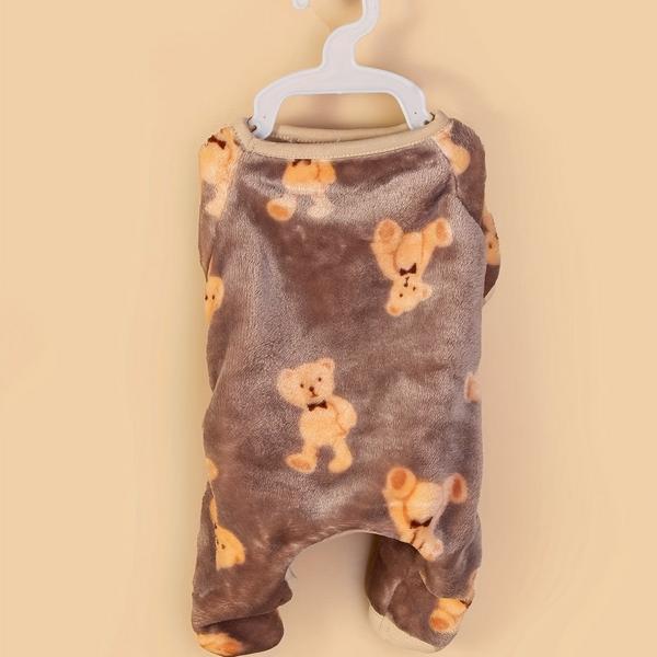 Cozy Bear Print Onesie