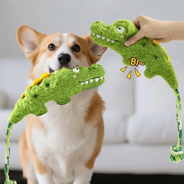 Animal Series Plush Squeak Teething Toy