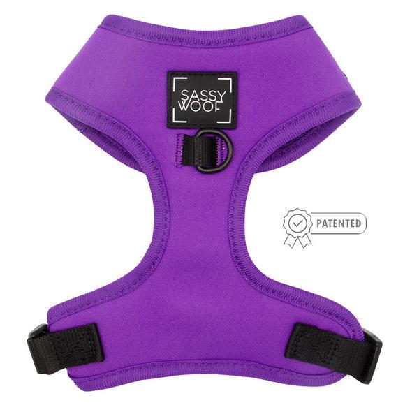 Adjustable Harness - Neon Purple
