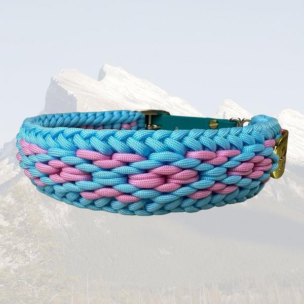 Cotton Candy Premium Paracord Collar