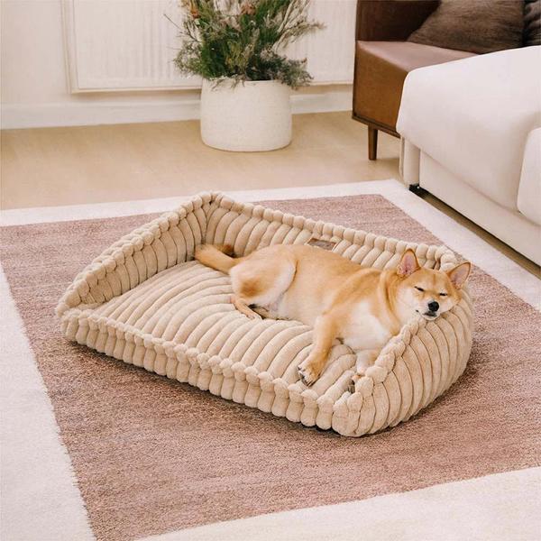 Plush Warmth Removable Orthopedic Wedge Sofa Bed