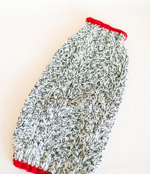 Oatmeal Cable Knit Sweater