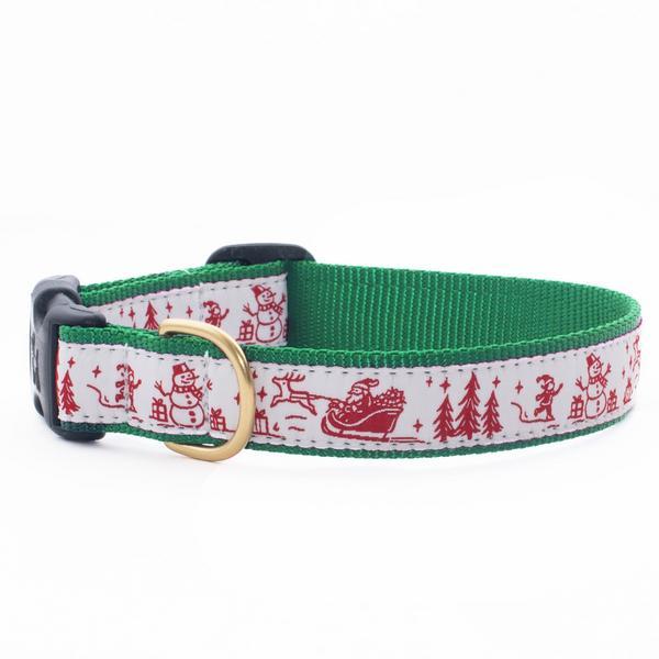 Christmas Toile Collar
