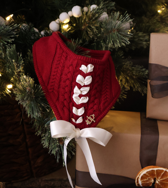 Holly Bow Bandana