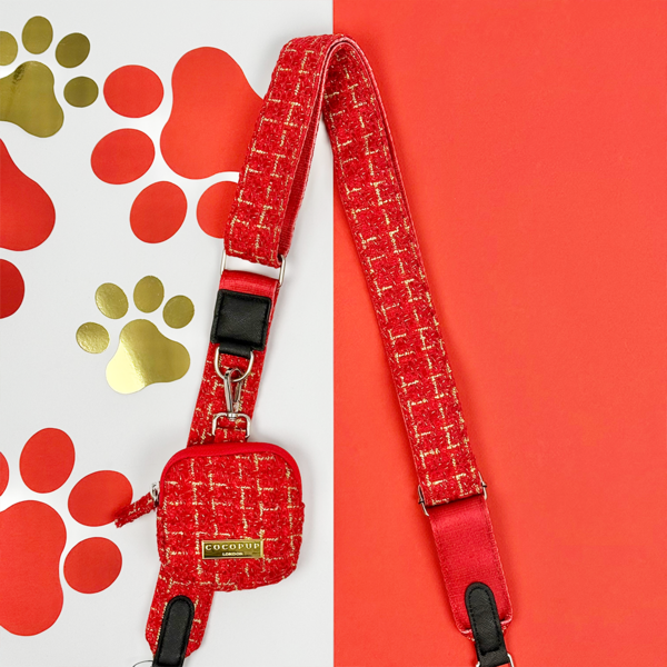 Textured Tweed Bag Strap