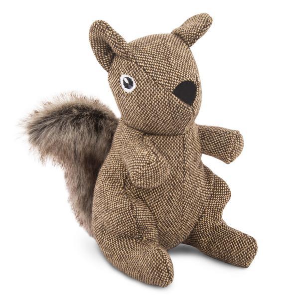 Tweed Squirrel Plush Toy