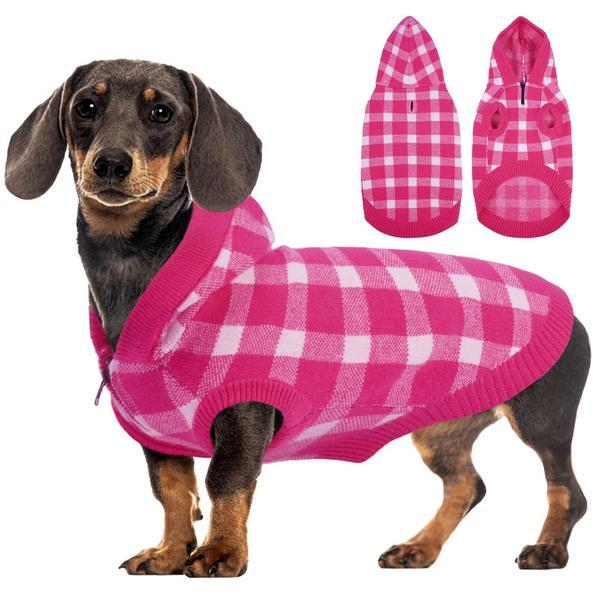 Plaid Sweater Hoodie