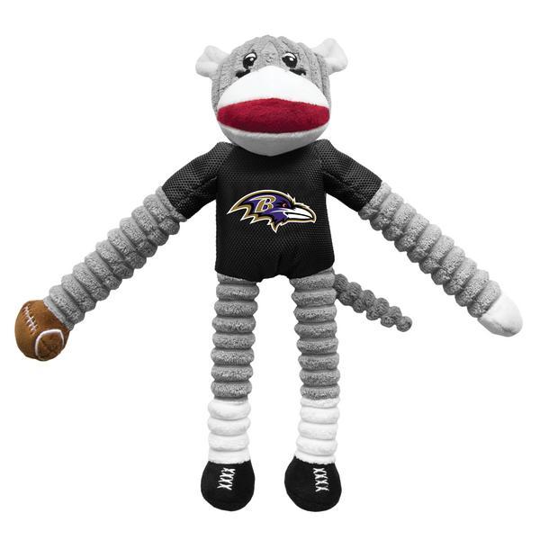 Team Sock Monkey Pet Toy