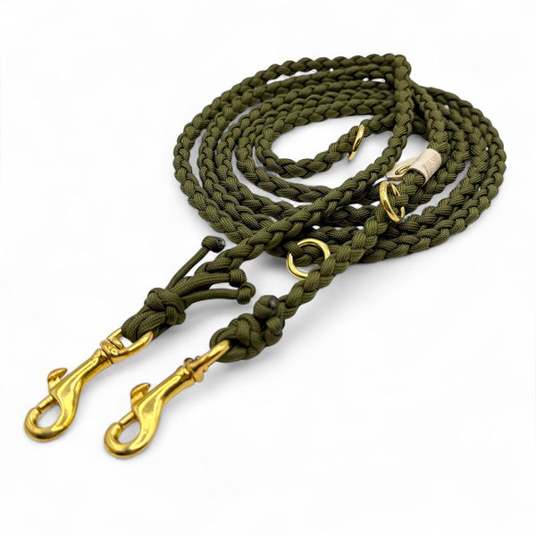 Adjustable Sahara Green Leash