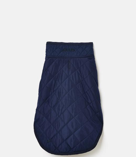 Navy Quilted Coat