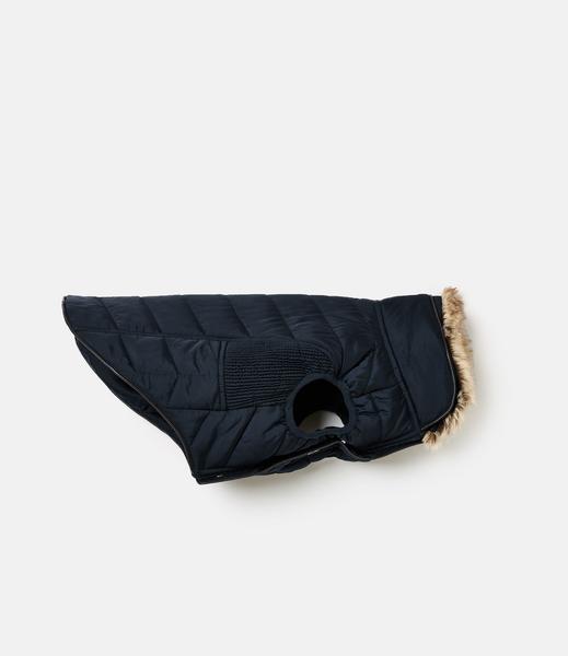 Blue Quilted Coat
