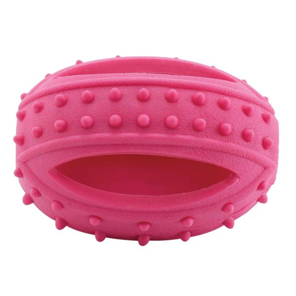 Interactive Treat Dispensing Football Chew Toy