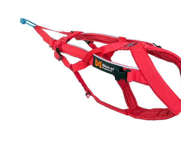 Pulling Harness with Reinforced Neck and Pulka Connector
