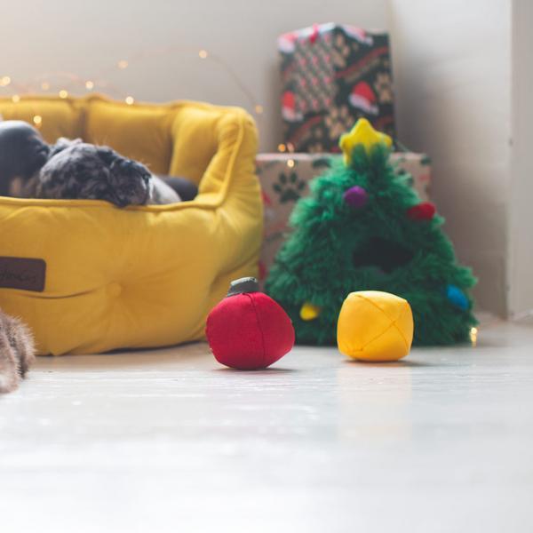 Merry Woofmas Fur Toy