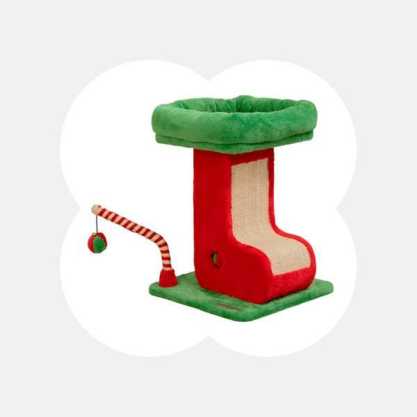 Christmas Boot Scratching Post