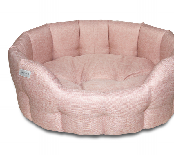 Round Morland Bed Pink